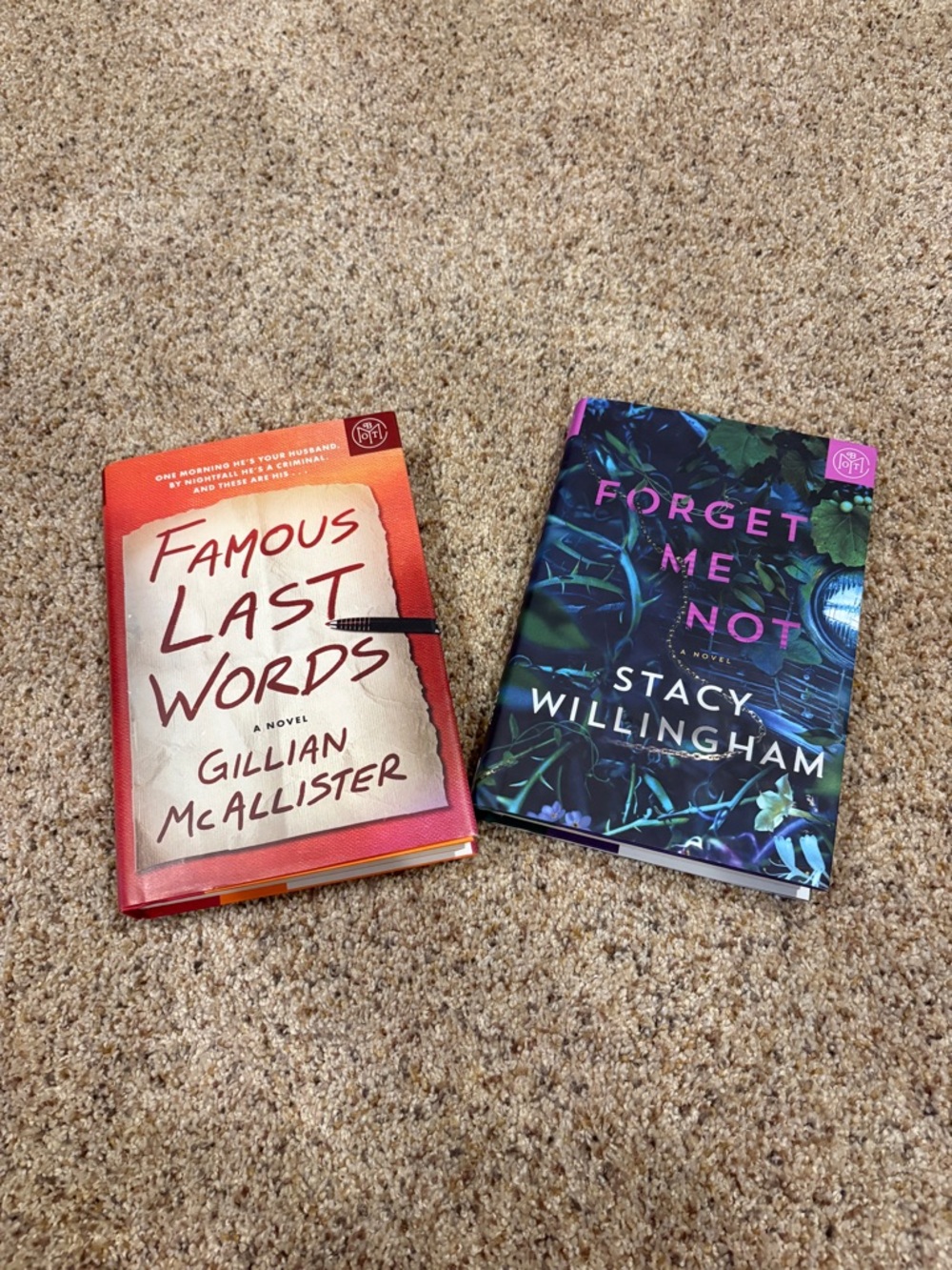 New + popular hardcover thriller novel bundle 📚🔪😈